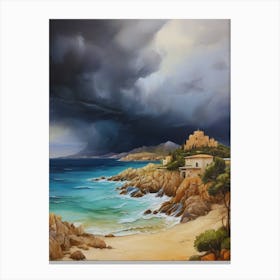 Stormy Sea.15 1 Canvas Print