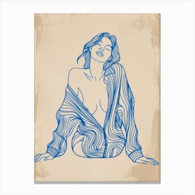 Sexy Woman Canvas Print