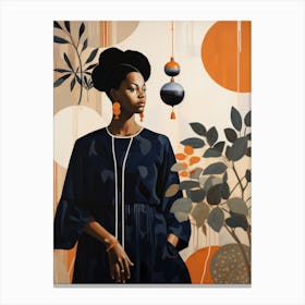 'Black Woman' 1 Canvas Print