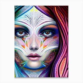 Harmonic Equilibrium 03 Digital Ai Art Canvas Print