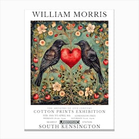 William Morris Exhibitions Birds Series 26 Canvas Print