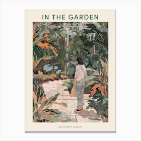 In The Garden Poster Bellingrath Gardens 2 Canvas Print