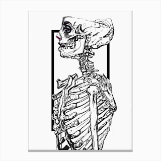Anatomy Canvas Print