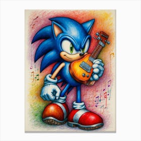 Sonic The Hedgehog 1 Canvas Print