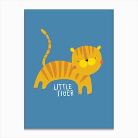 Little Tiger Canvas Print