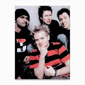 Sum 41 band music Canvas Print