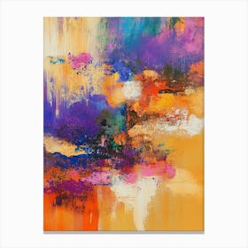 Abstract Colorful Painting 3 Canvas Print