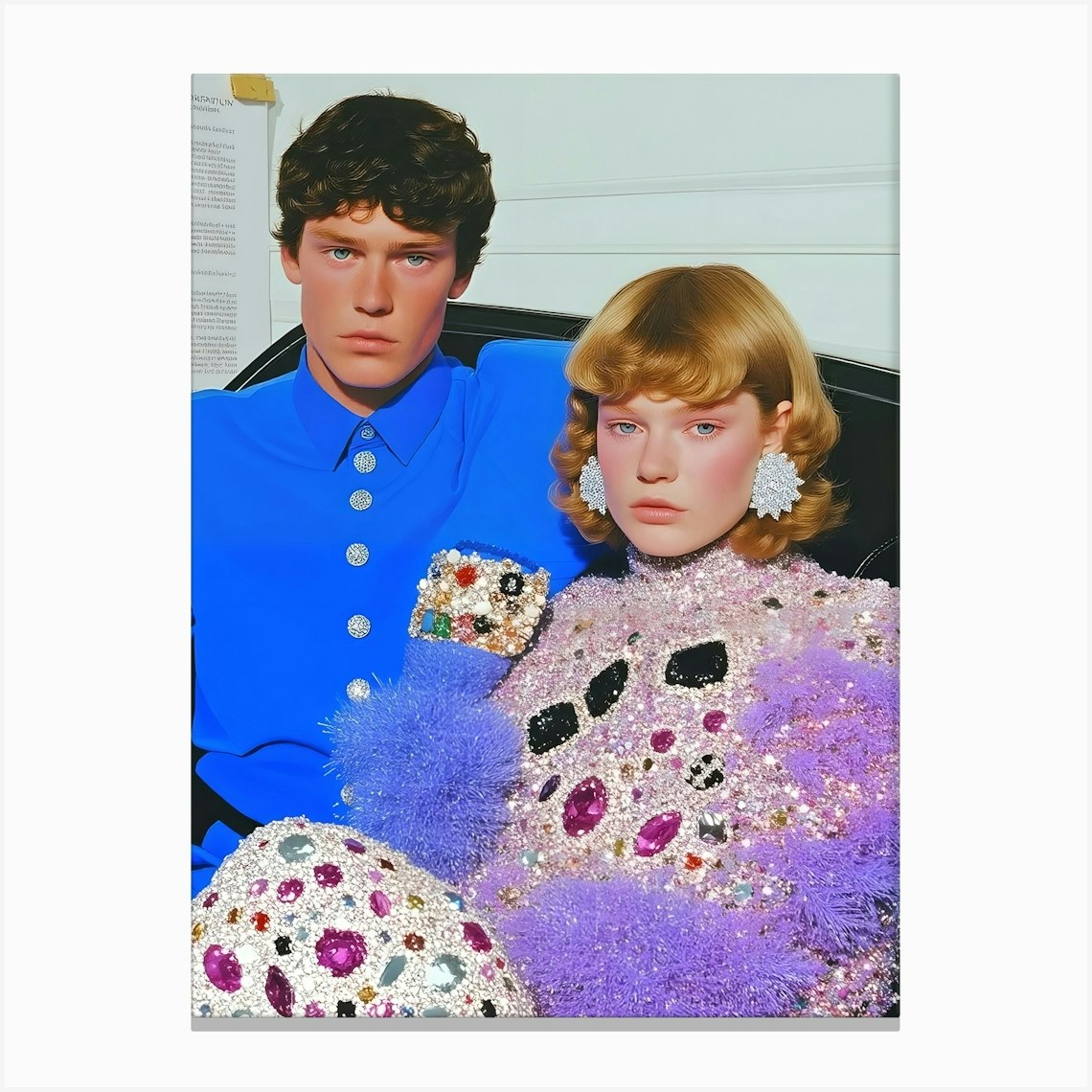 Fashion friends Canvas Print by Silverapple's Shop