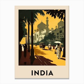 India 3 Canvas Print