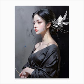 Chinese Girl 9 Canvas Print