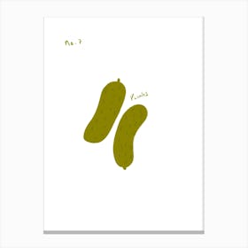 Pickles Kitchen Print Canvas Print