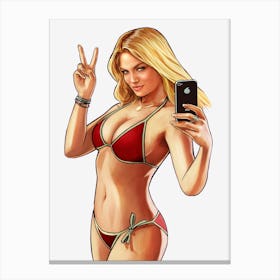 Grand Theft Auto 5 Canvas Print