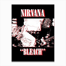 Nirvana Bleach Canvas Print
