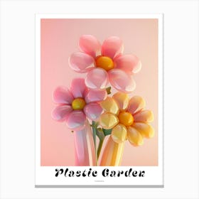 Dreamy Inflatable Flowers Poster Cineraria 2 Canvas Print