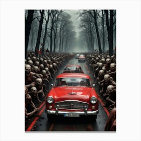 Zombie Apocalypse Canvas Print