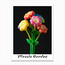Bright Inflatable Flowers Poster Lantana 2 Canvas Print