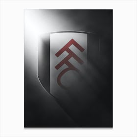 Fulham Football Poster Canvas Print