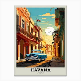 Havana City Cuba Canvas Print
