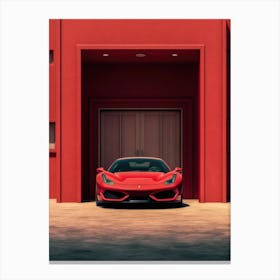 Ferrari F8 Canvas Print