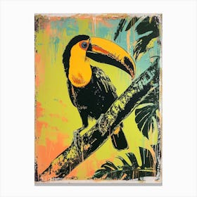 Toucan Pop Art Style 4 Canvas Print