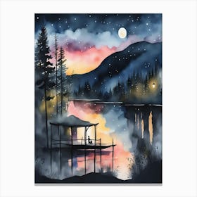 The Night Canvas Print