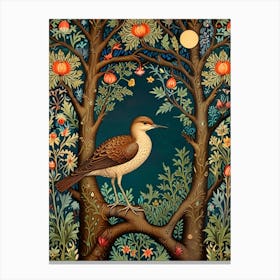 William Morris Bird In A Tree 1 Canvas Print