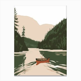 Canoe 3 Canvas Print