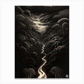 MoonRiver Canvas Print