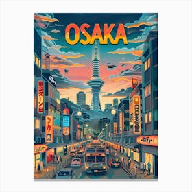 Osaka 1 Canvas Print