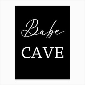Babe Cave 1 Canvas Print
