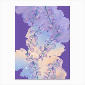 Lily Of The Valley purple Canvas Print