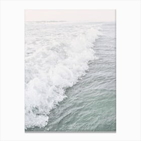 Sea Wave From Close Canvas Print