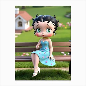 Betty Boop 2 Canvas Print