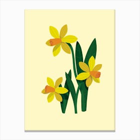 Daffodils Canvas Print