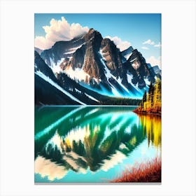 Mountain Lake 26 Canvas Print