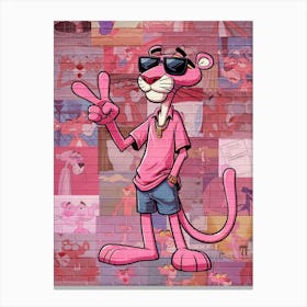 Pink Panther Canvas Print