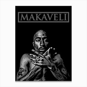 Makaveli 2pac Canvas Print