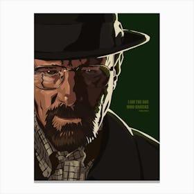 Heisenberg Breaking Bad Canvas Print