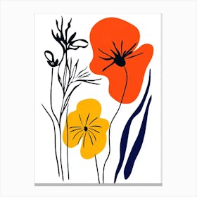 Poppies 83 Canvas Print