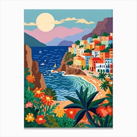 Of The Italian Coast Canvas Print