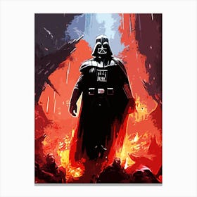 Darth Vader Star Wars movie 7 Canvas Print