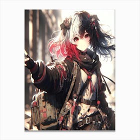 Anime Girl Canvas Print