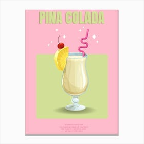 Pina Colada 1 Canvas Print