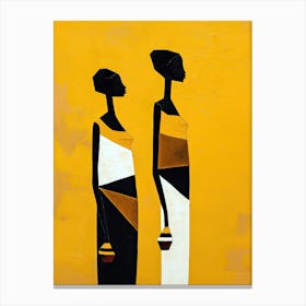 Tribal Women |The African Woman Series Canvas Print