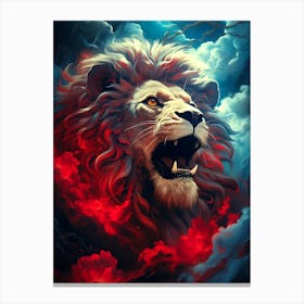 Lion In The Sky Canvas Print