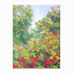 Devil’S Ivy 3 Impressionist Painting Plant Canvas Print