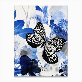 Blue Butterfly Canvas Print