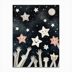 Starry Night 12 Canvas Print