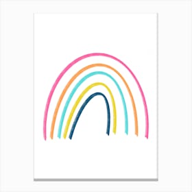 Sunshine Rainbow Simple Canvas Print