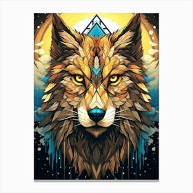 Wolf Art 1 Canvas Print